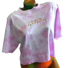 Load image into Gallery viewer, Use Your Imagination Tie-Dye Cropped Tee