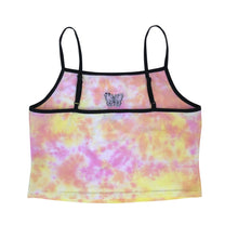Load image into Gallery viewer, Butterfly Tie-Dye Cropped Tank