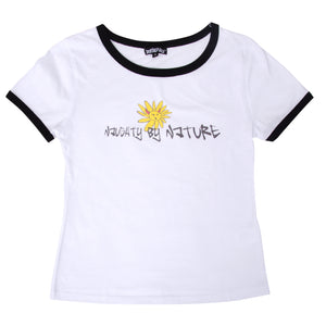 Naughty By Nature Ringer Tee