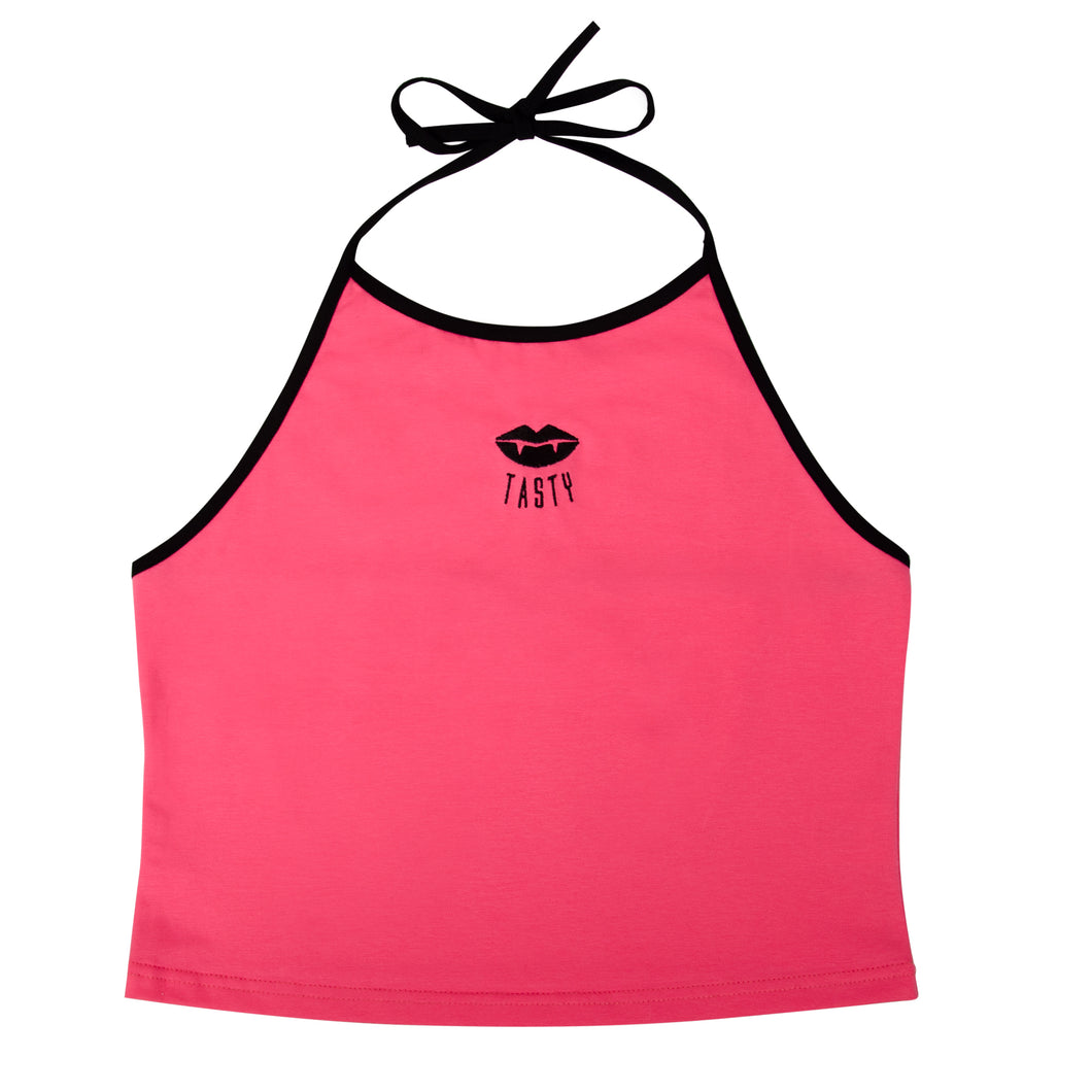 Tasty Pink Halter Top